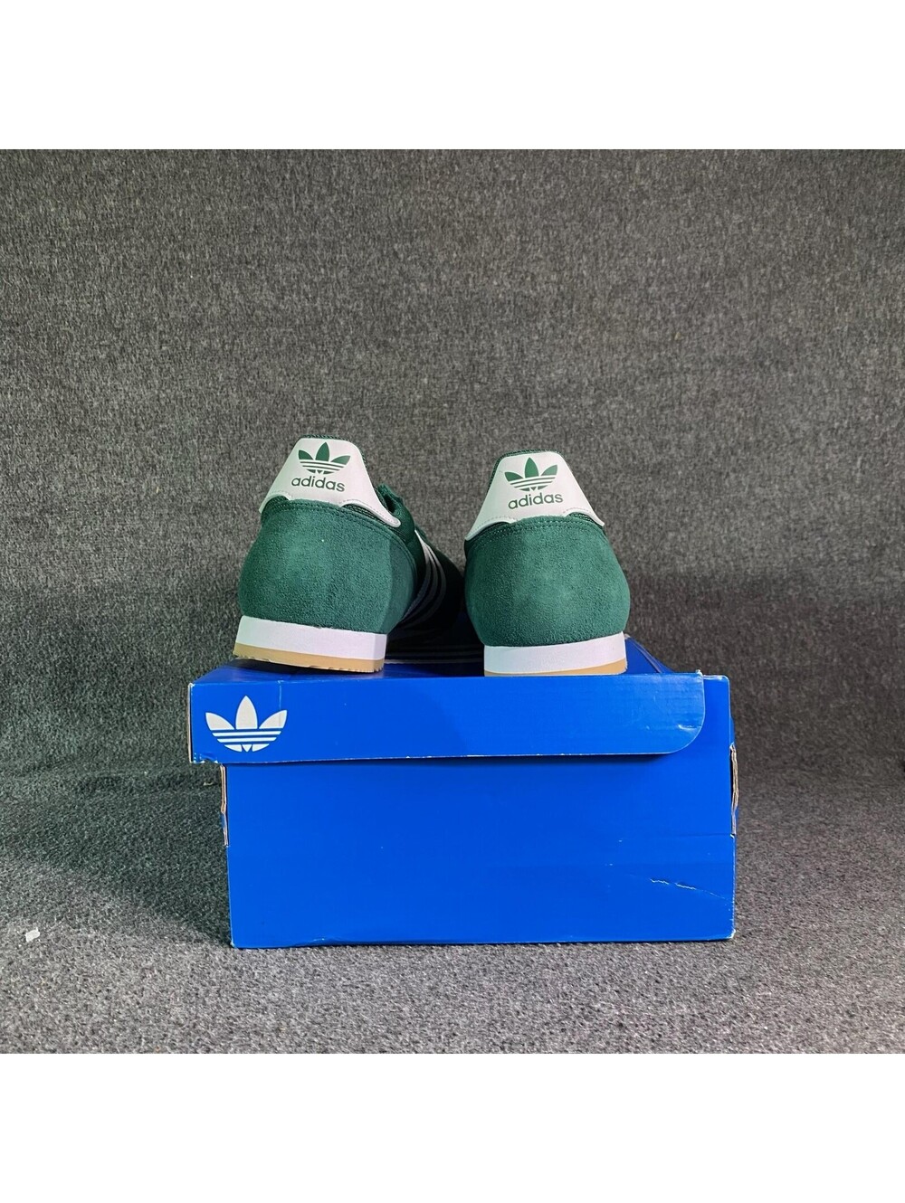 Adidas R71 Collegiate Green Cloud White Mens Size 13 Gum Sole Sneakers IH1326 - Picture 4 of 8